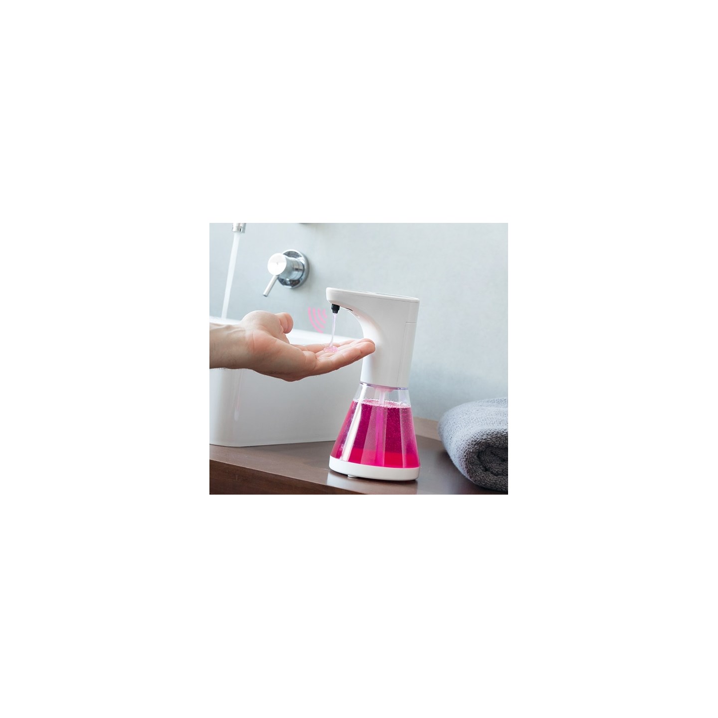 Automatisk tvålpump 21cm 0,5 l tvål