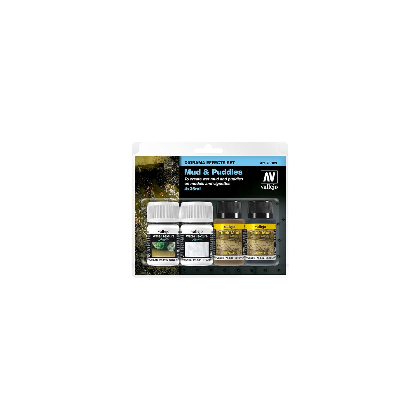 Vallejo Diorama Effects Set Mud/Puddles