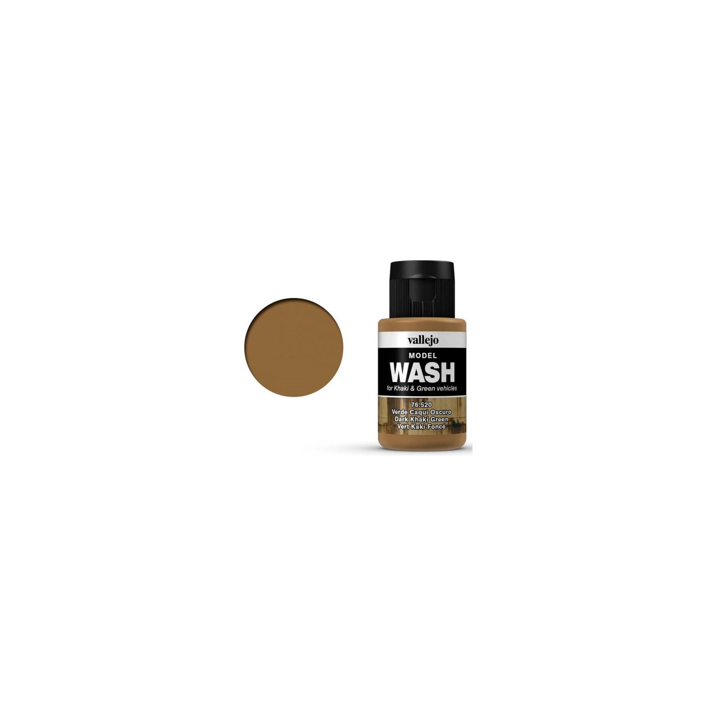 Vallejo Model Wash - Dark Khaki Green 35 ml