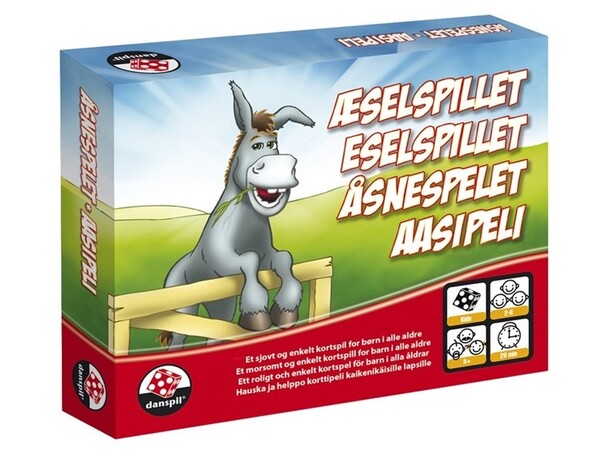 Åsnespelet Kortspel Svensk utgåva 