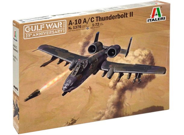 A-10 A/C Thunderbolt II Gulf War Italeri 1:72 Byggsats 
