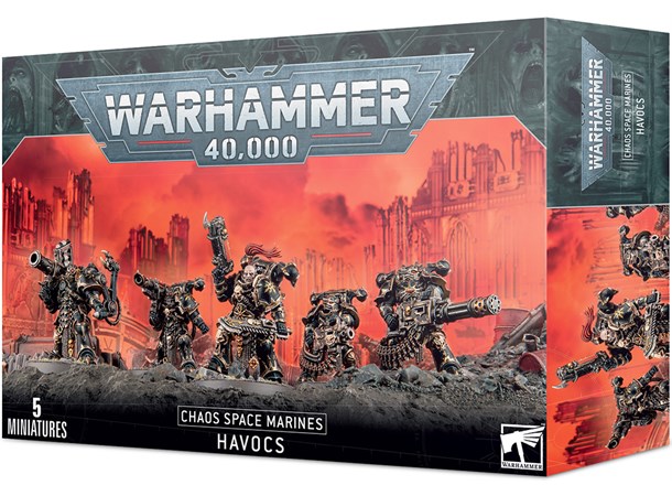 Chaos Space Marines Havocs Warhammer 40K 