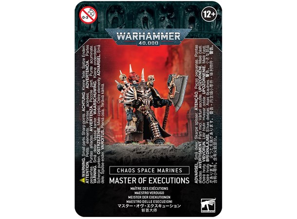 Chaos Space Marines Master of Executions Warhammer 40K 