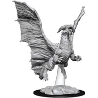 D&D Figur Nolzur Young Copper Dragon Nolzur's Marvelous Miniatures - Ej målad