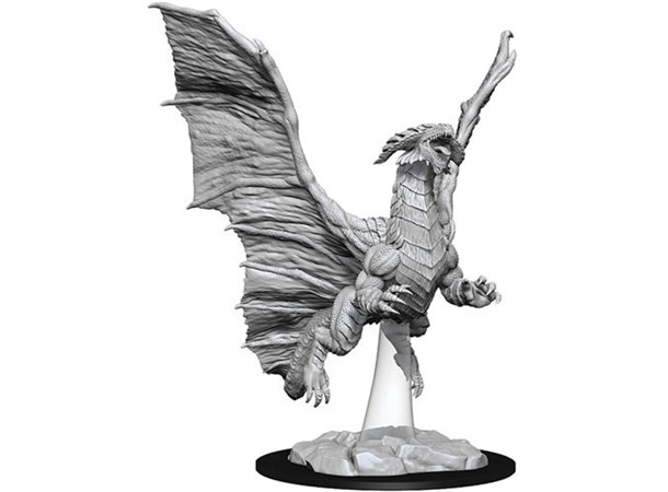 D&D Figur Nolzur Young Copper Dragon Nolzur's Marvelous Miniatures - Ej målad 