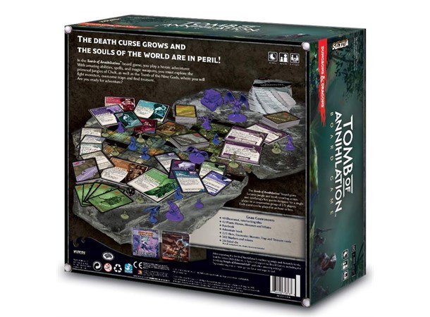 D&D Tomb of Annihilation Brettspill Dungeons & Dragons Adventure System 