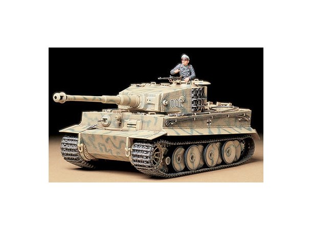 German Tiger I Mid Production Tamiya 1:35 Byggsats 