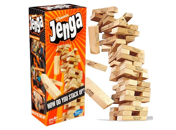 Jenga Klosser Brettspill Originalen! 