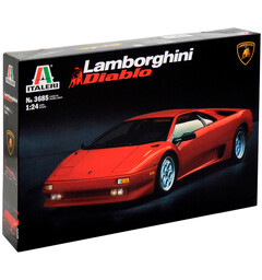 Lamborghini Diablo Italeri 1:24 Byggsats