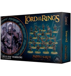 Lord of the Rings Uruk Hai Warriors Middle-Earth Strategy Battle Game