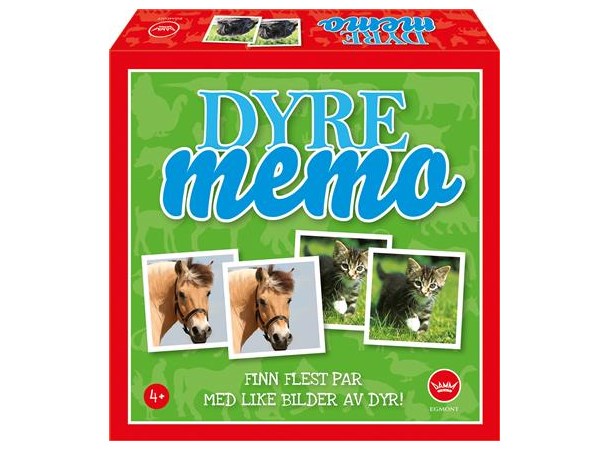 Memo Dyre-Memo Finn flest par med like bilder! 