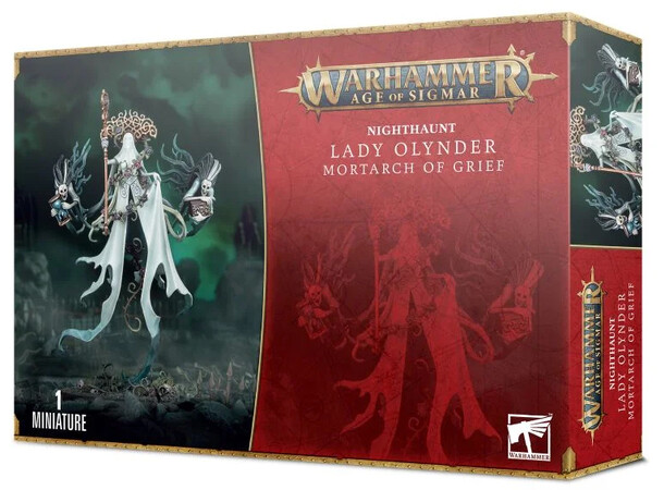 Nighthaunt Lady Olynder Mortarch of Grie Warhammer Age of Sigmar 