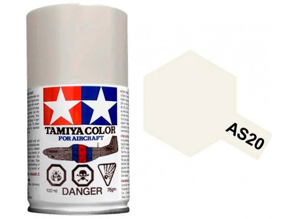 Tamiya Airspray AS-20 Insignia White Tamiya 86520 - 100ml