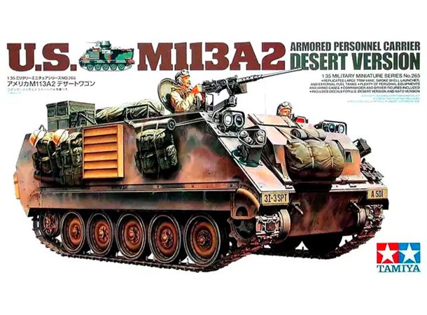 US M113A2 Armored Personnel Carrier Tamiya 1:35 Byggsats 