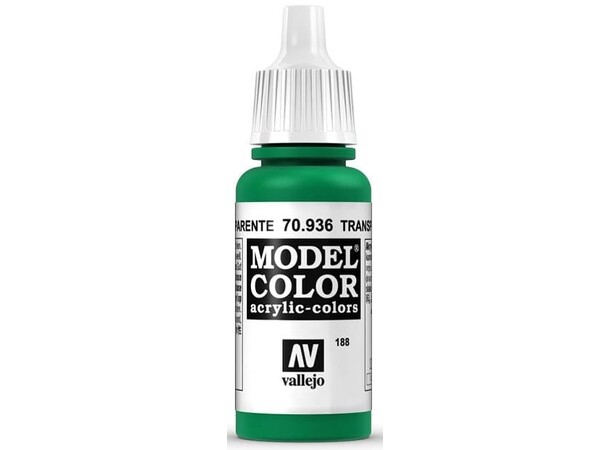Vallejo Model Color Transp. Green 17ml 