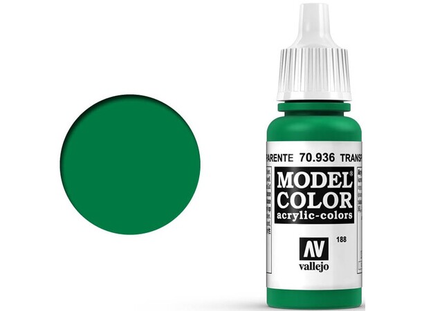 Vallejo Model Color Transp. Green 17ml 