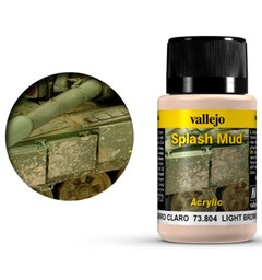 Vallejo Mud Splash Mud Light Brown 40ml