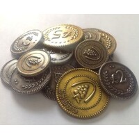 Viticulture Metal Lira Coins - 72 st 