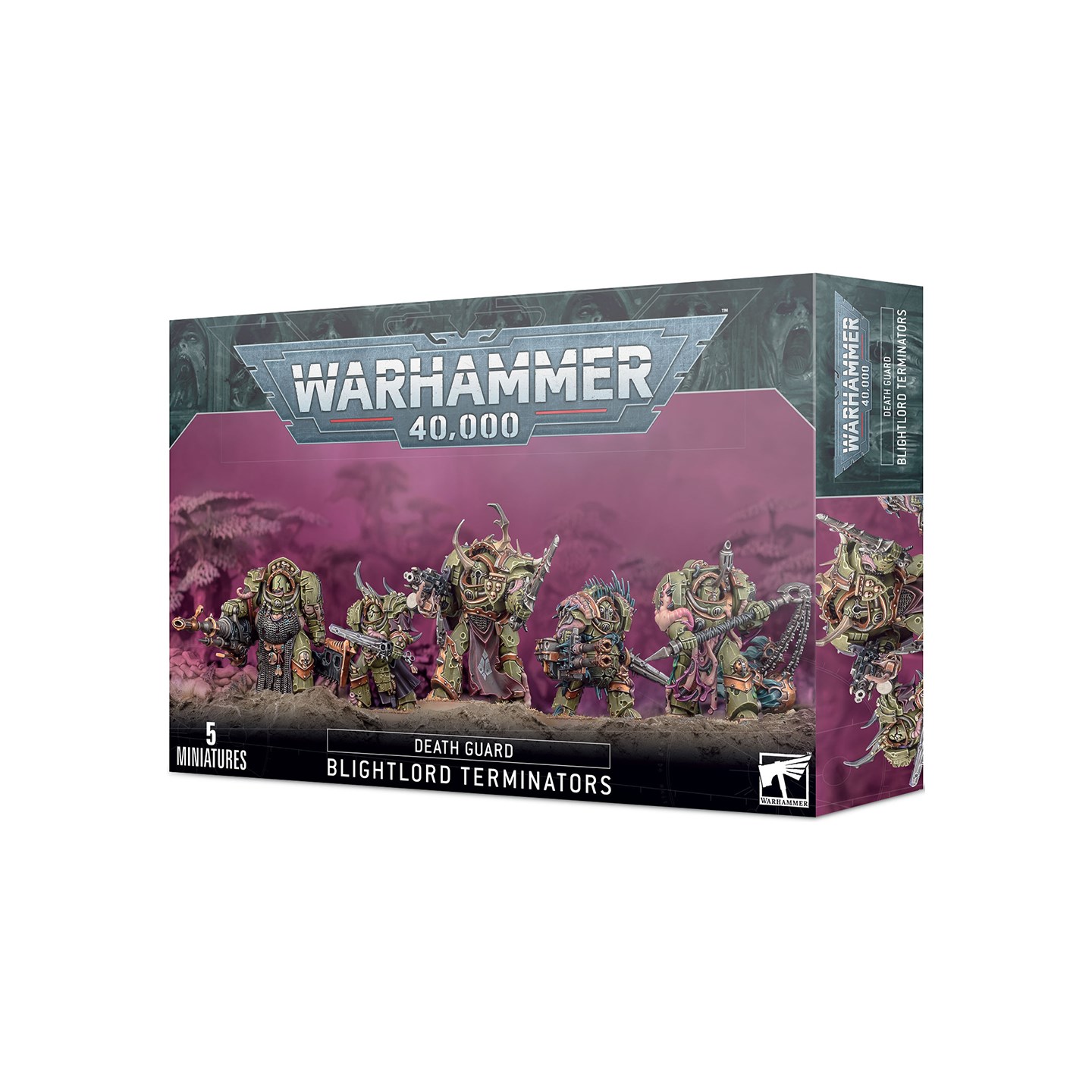 Death Guard Blightlord Terminators Warhammer 40K