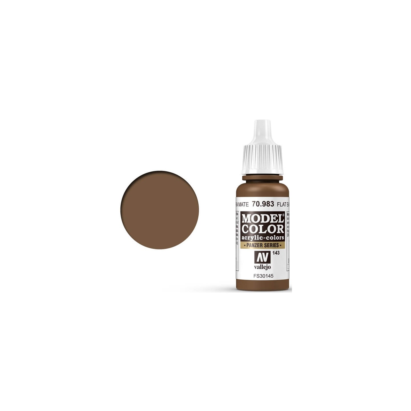 Vallejo Model Color Flat Earth 17ml