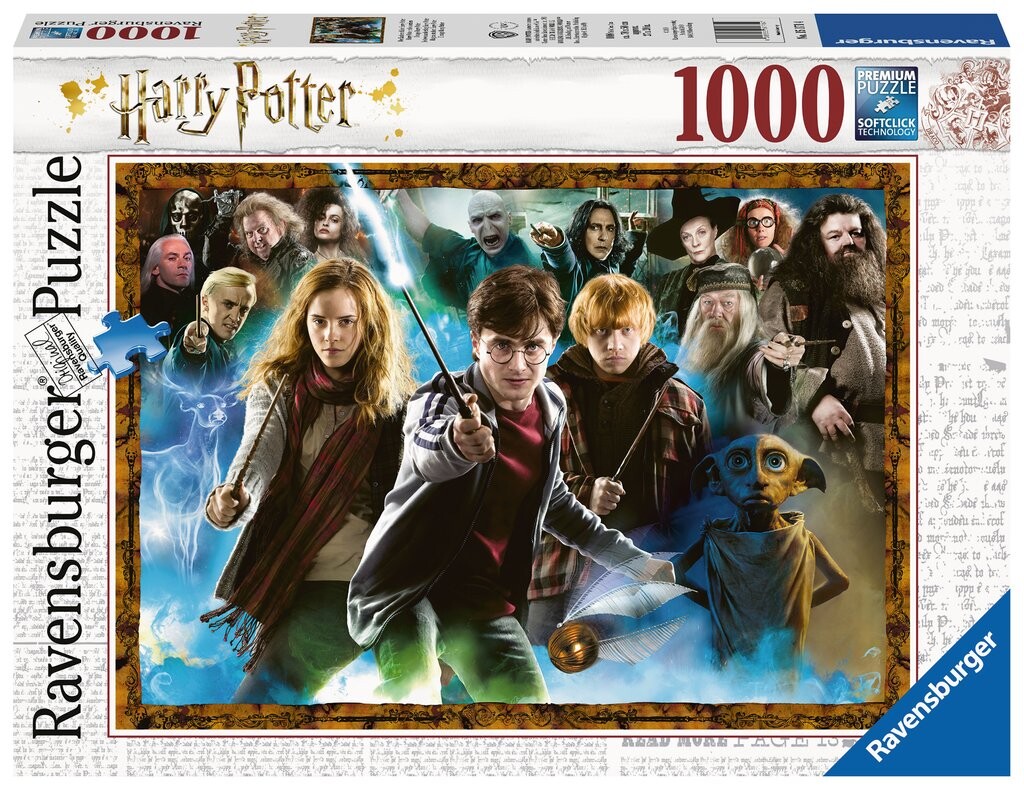 Magical Student Harry Potter 1000 bitar Pussel - Ravensburger Puzzle