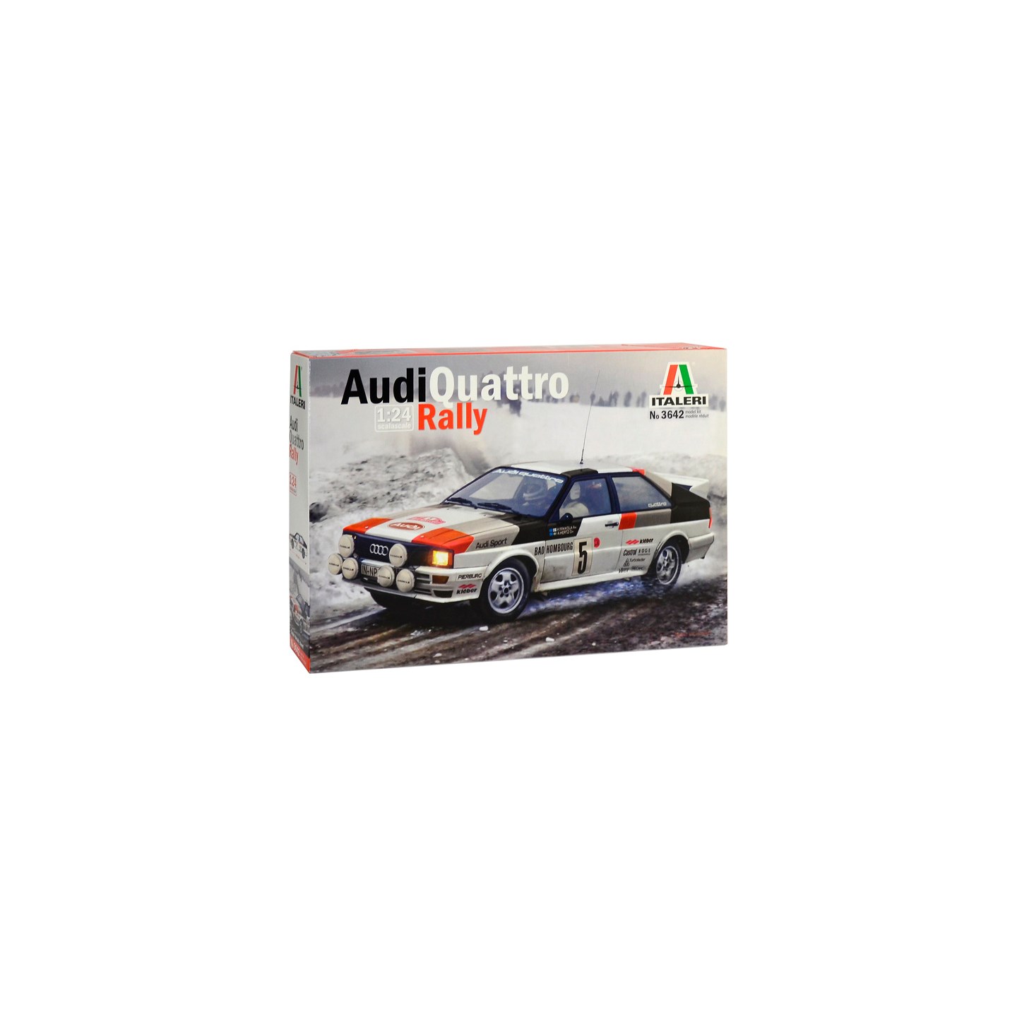 Audi Quattro Rally Italeri 1:24 Byggsats