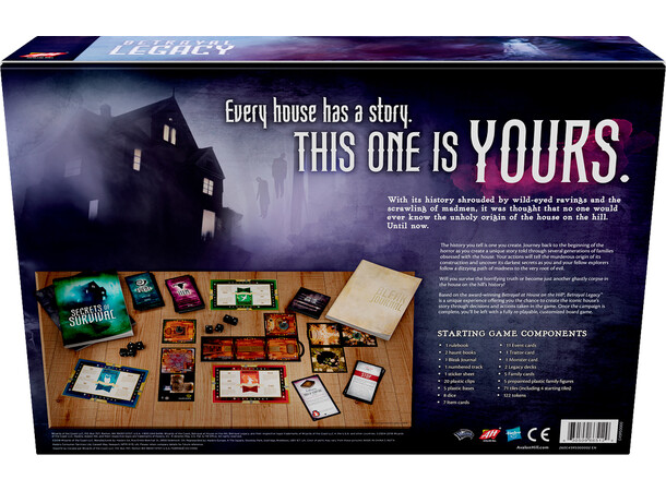 Betrayal Legacy Brädspel 