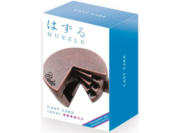 Cast Puzzle 4/6 Cake Hjärngympa Svårighetsgrad 4/6 