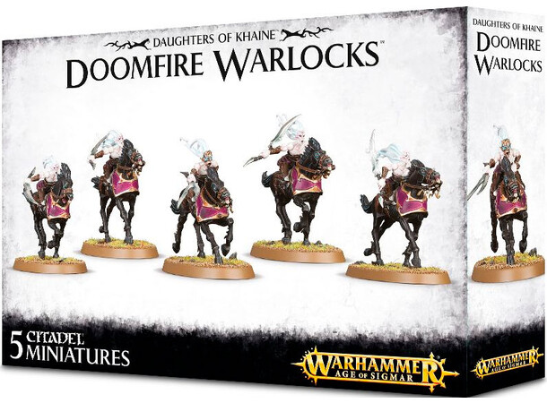 Daughters of Khaine Doomfire Warlocks Warhammer Age of Sigmar 