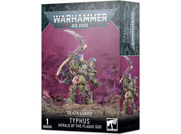 Death Guard Typhus Herald of Plague God Warhammer 40K Herald of the Plague God 