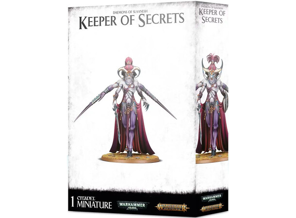 Hedonites of Slaanesh Keeper of Secrets Warhammer Age of Sigmar 