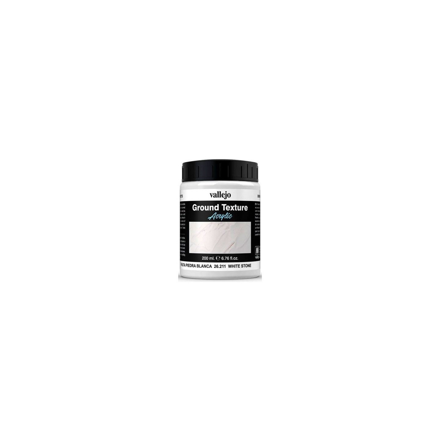 Vallejo Texture White Stone 200ml Ground Texture Acrylic