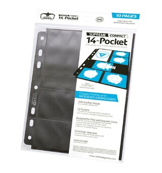 14-Pocket Supreme Compact x10 Standard Size + Mini American Pages