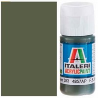 Akrylmaling Flat Green 383 - 4857AP 20 m Italeri