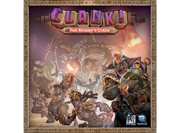 Clank Mummys Curse Expansion Expansion till Clank 