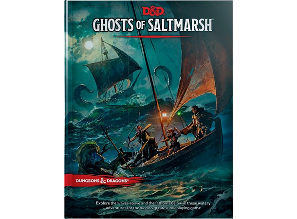 D&D Adventure Ghosts of Saltmarsh Dungeons & Dragons Scenario Level 1-12 