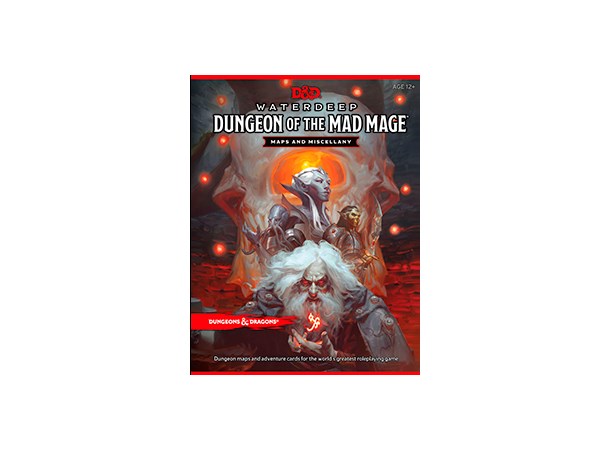 D&D Maps Waterdeep Dungeon of Mad Mage Dungeons & Dragons 