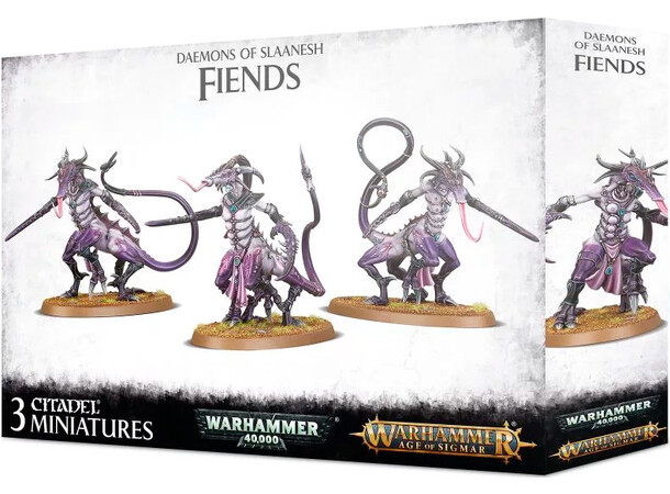 Daemons of Slaanesh Fiends Warhammer 40K / Age of Sigmar