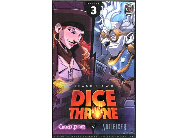 Dice Throne Season 2 Battle Box 3 Cursed Pirate vs Artificer 