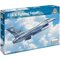 F-16 A Fighting Falcon 31,5 cm Italeri 1:48 Byggsats