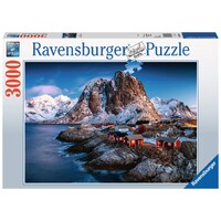 Hamnøy Lofoten 3000 bitar Pussel Ravensburger Puzzle