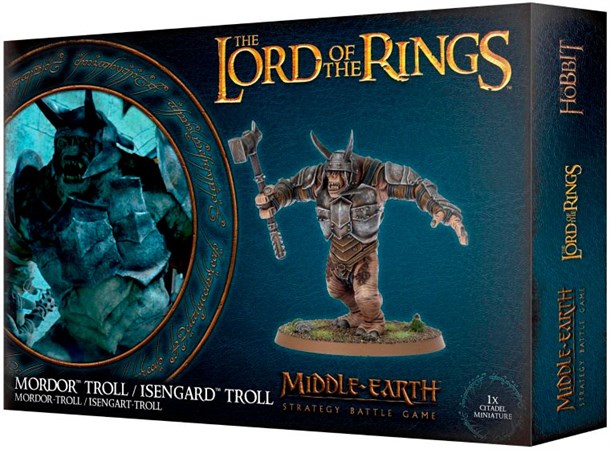 Lord of the Rings Mordor/Isengard Troll Middle-Earth Strategy Battle Game 
