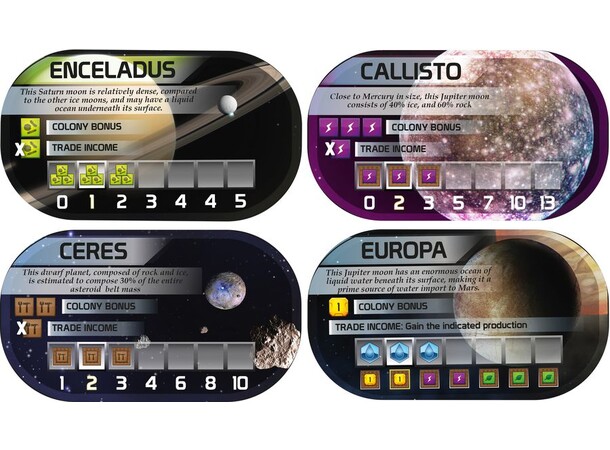 Terraforming Mars Colonies Exp - Engelsk Expansion till Terraforming Mars 