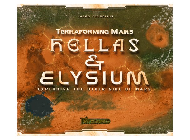 Terraforming Mars Hellas Elysium Engelsk Expansion till Terraforming Mars 