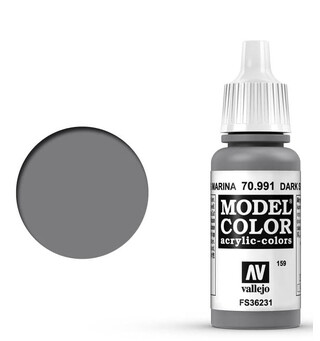 Vallejo Model Color Dark Sea Grey 17ml Tilsvarer XF-54