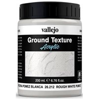 Vallejo Texture White Pumice 200 ml Ground Texture Acrylic - Resinpasta