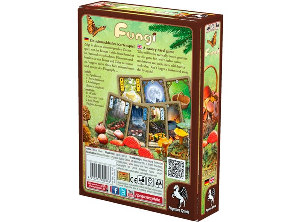 Fungi Kortspill - Engelsk 