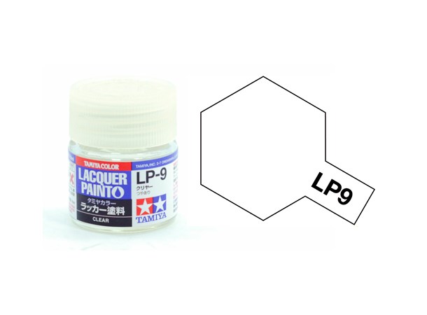 Lakkmaling LP-9 Clear Tamiya 82109 - 10ml 