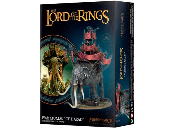 Lord of the Rings War Mumak of Harad Middle-Earth Strategy Battle Game 