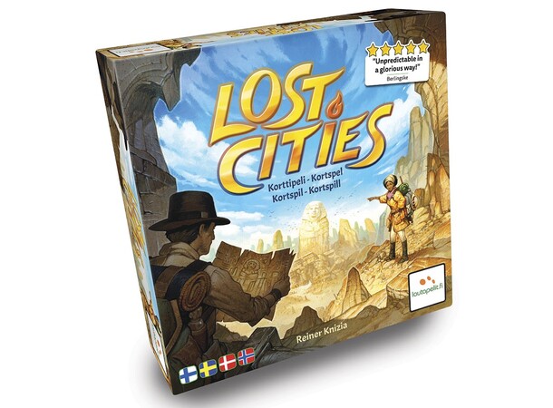 Lost Cities Kortspel Svensk utgåva 